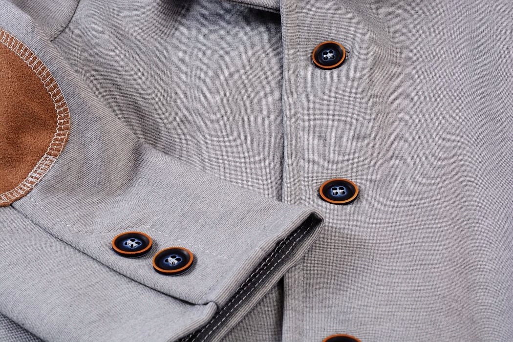 68 czapka pilotka wiązana elegancka szara ARTEX PL Kolor niebieski