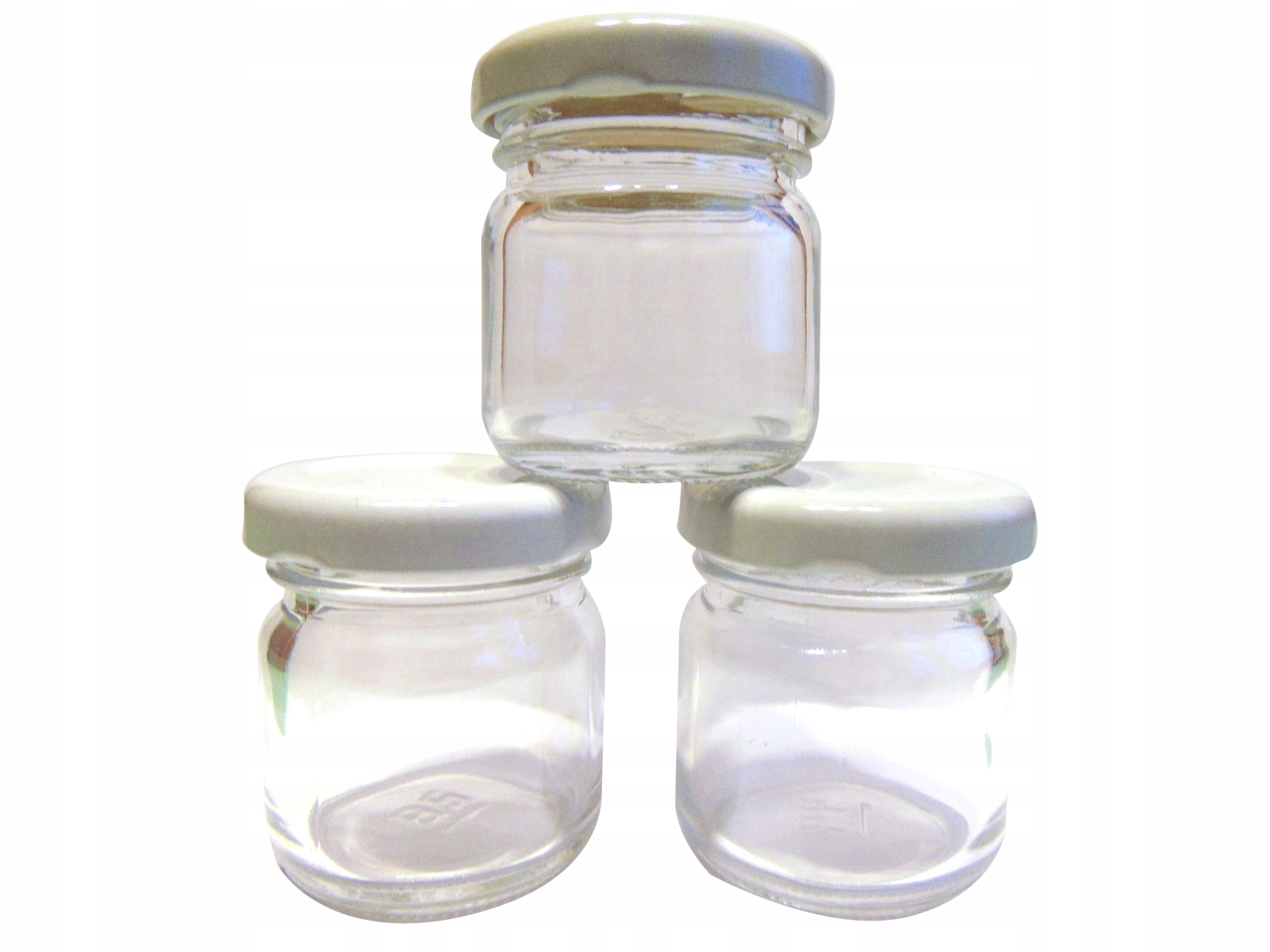 

Słoik słoiczek + nakrętka biała 40ml/10szt