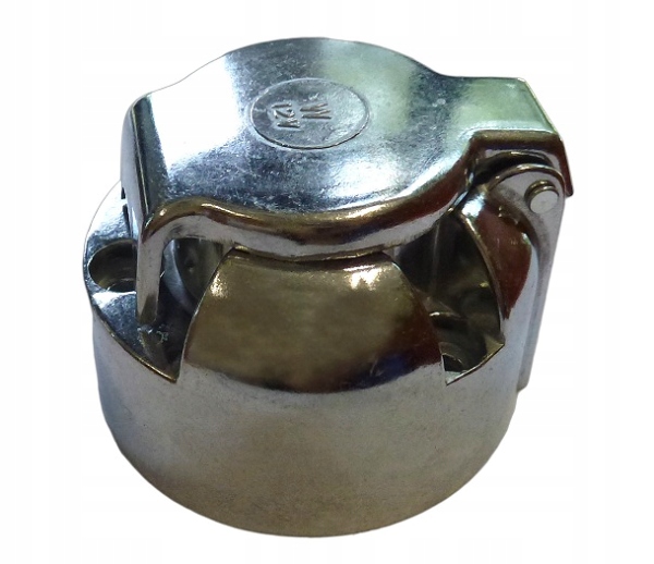 GNIAZDO HAKA ELEKTR.PRZYCZEPY 7 PIN ALUMINIOWE