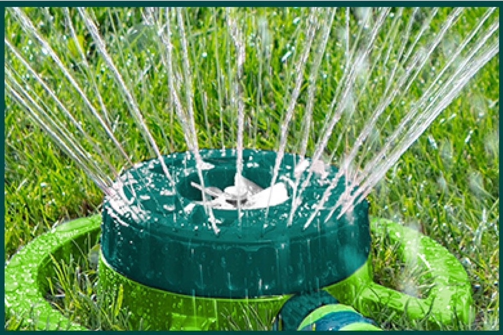 Zraszacz sektorowy ogrodowy 9- funkcyjny do 95m2 Marka Verto