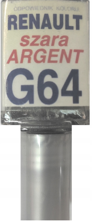 RENAULT G64 GRIS ARGENT LAKIER ZAPRAWKA DO RYS ARA