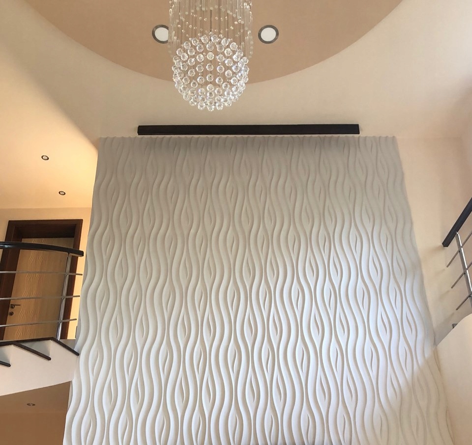 Styropianowe Panele Ścienne 3D 60x60OCEAN Marka Deccart