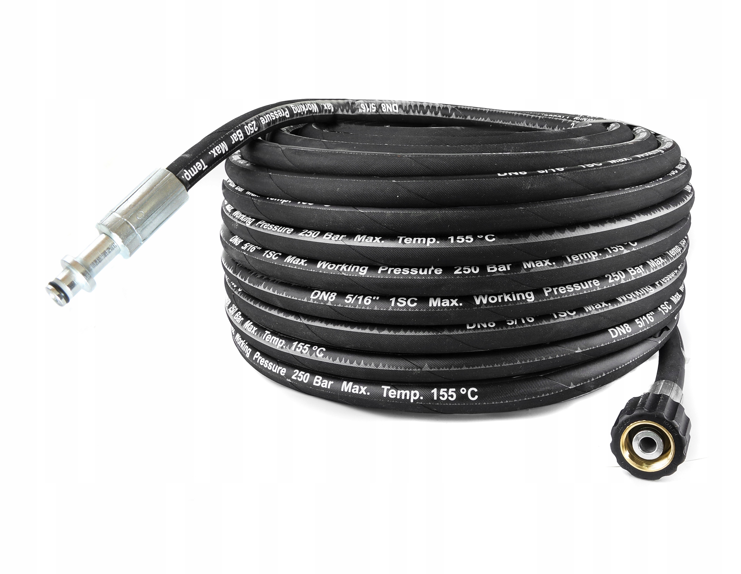 WĄŻ DN8 35M 250 BAR DO KARCHER HD WTYK 10MM