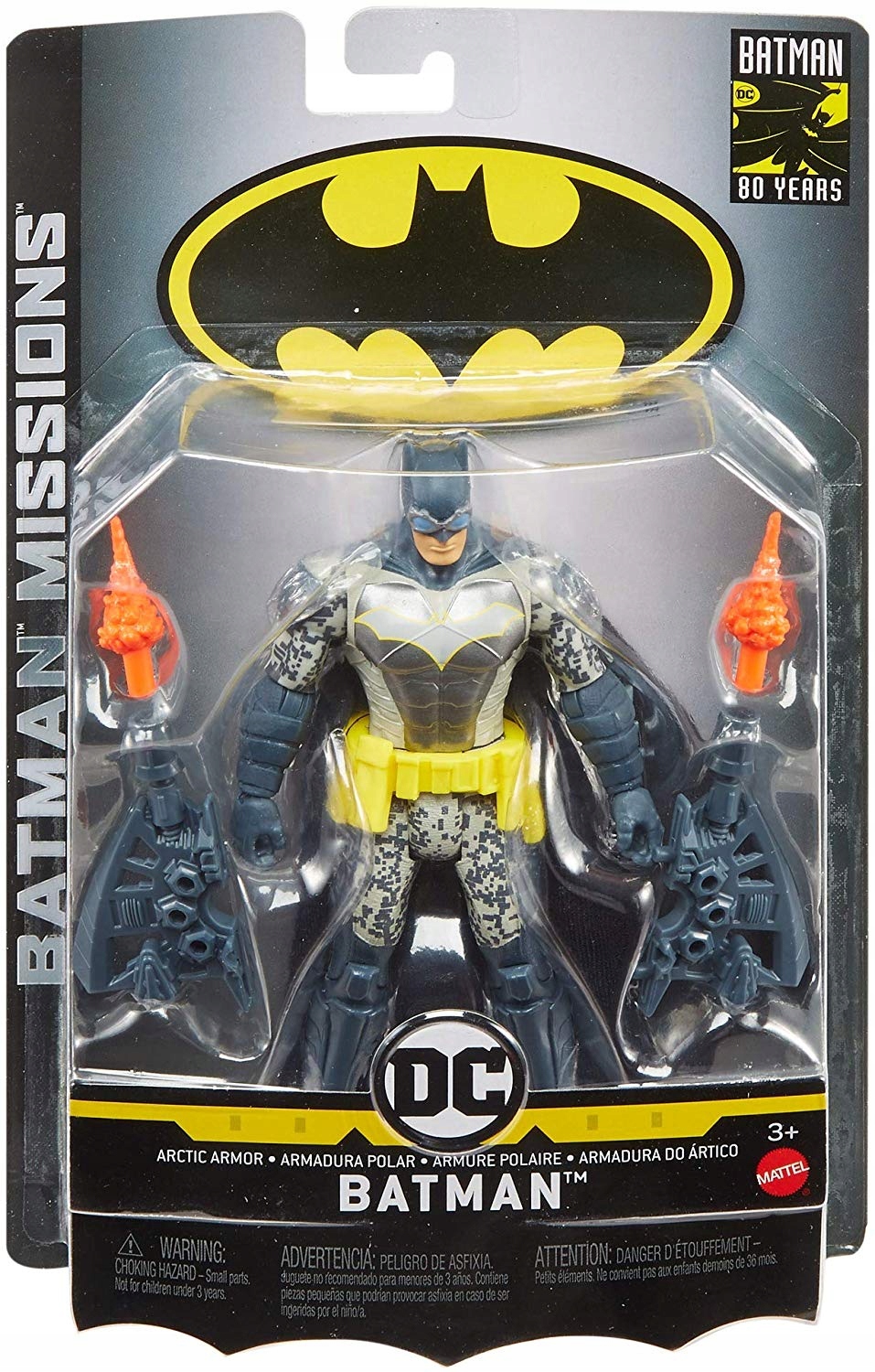 DC BATMAN ORYGINALNA FIGURKA BATMAN ARMOUR ARCTIC (887961729757
