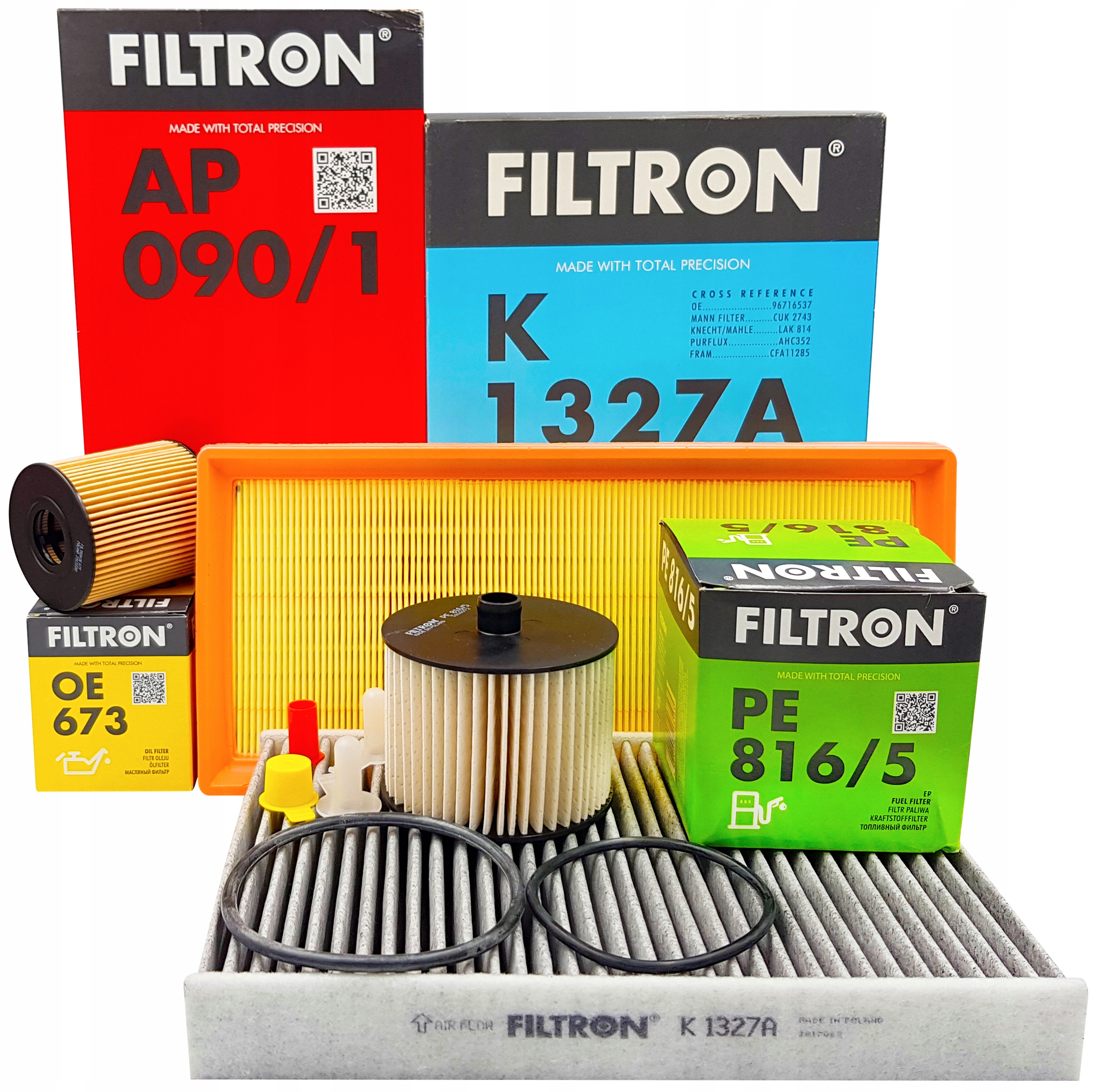 

Zestaw Filtrów Filtron Do Peugeot 508 2.0HDI 2010-