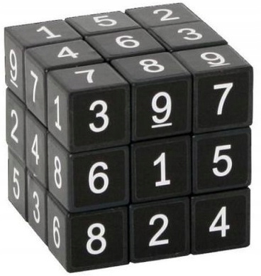 

Kostka Sudoku łamigłówka logiczna gra