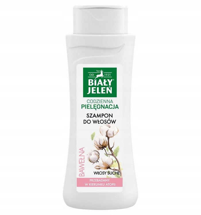 

Biały Jeleń Szampon Do Włosów Z Bawełną 300ML