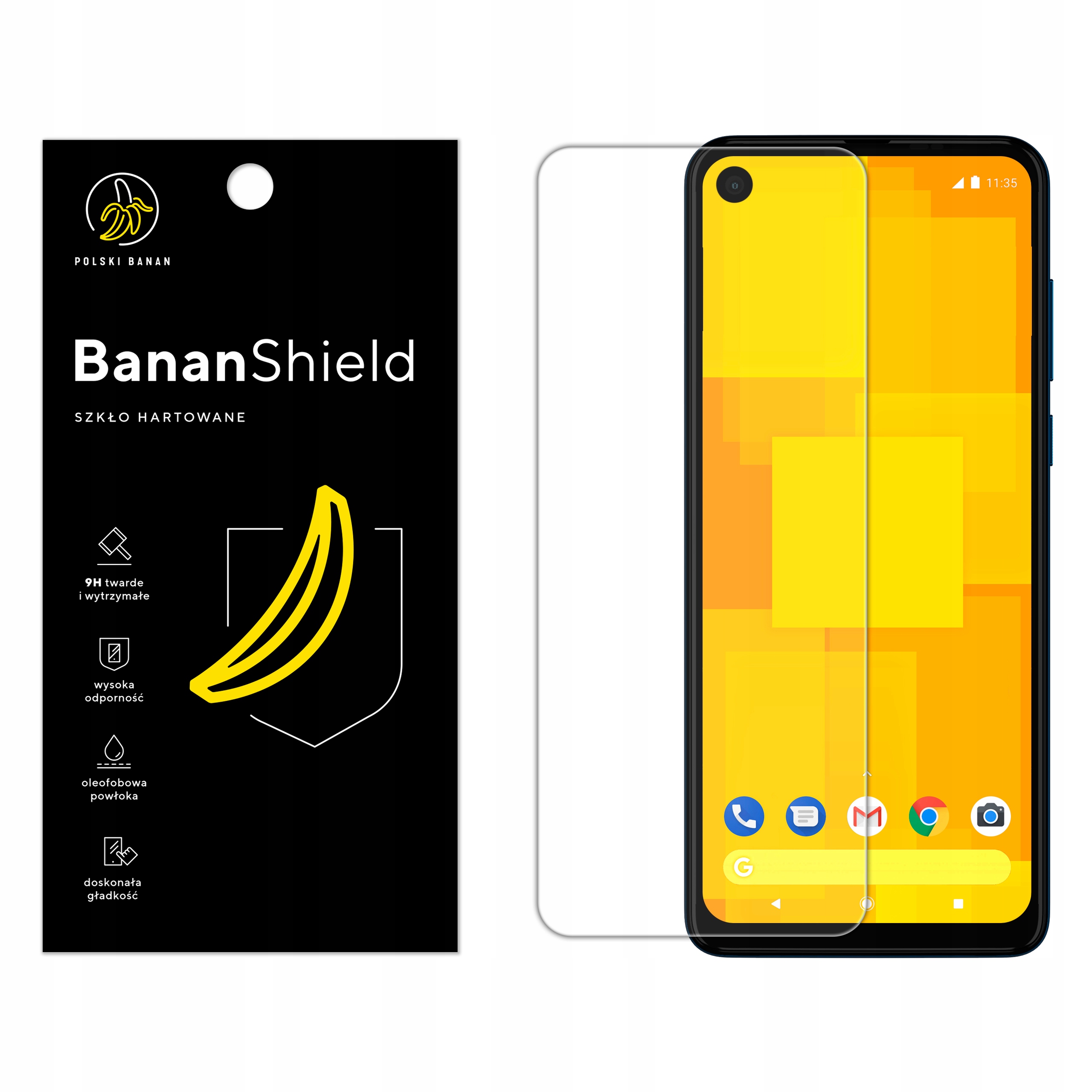 

Szkło Hartowane 9H do Motorola One Vision