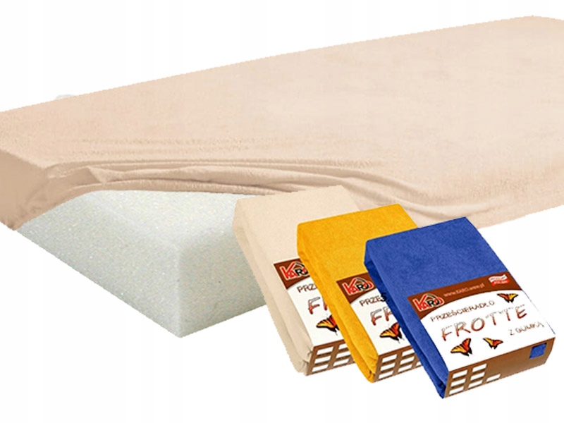 160X200 Materac Nawierzchniowy Miękki 10 CM Piankowy Prześcieradło
