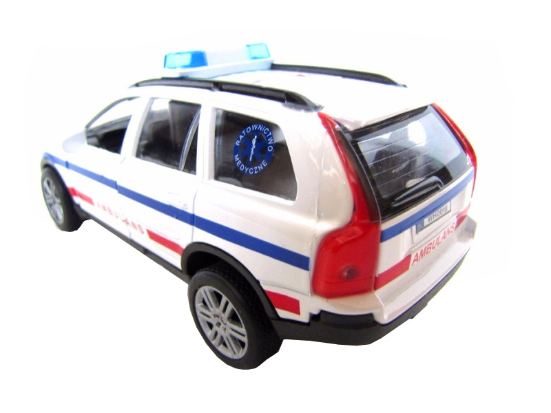 auto metalowe światło i dźwięk AMBULANS 820 — 4