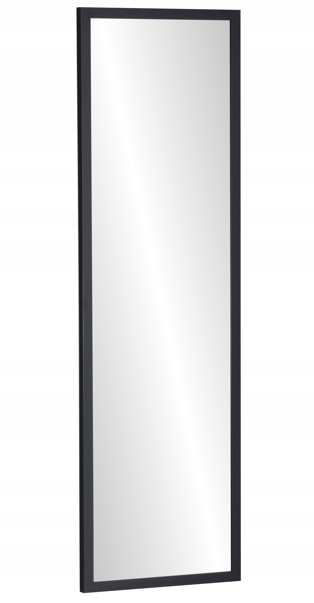 

Lustro w ramie 130x40 Czarne lub Białe wąska rama