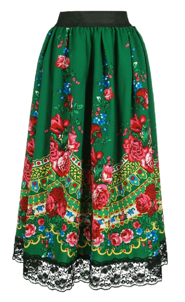 

Spódnica folk MIDI Maxi góralska Cleo S M L XL