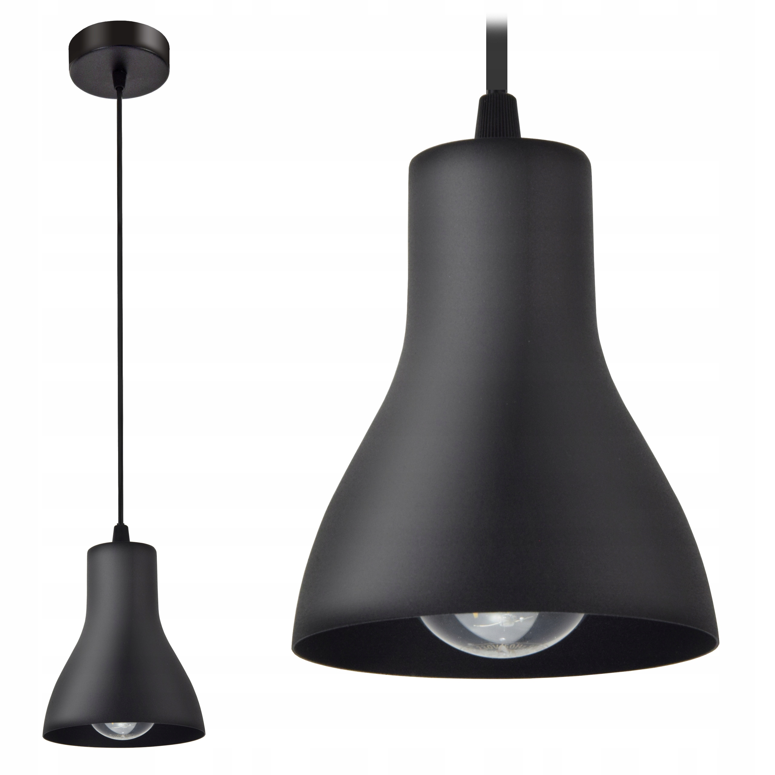 

Lampa Sufitowa Plafon Żyrandol Loft Edison Led