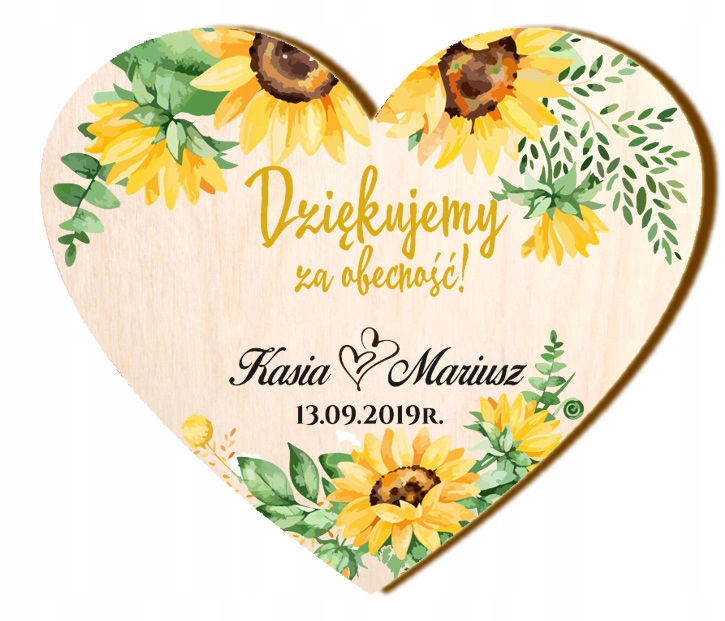 

Ślub Wesele Magnes Podziękowanie Dla Gości