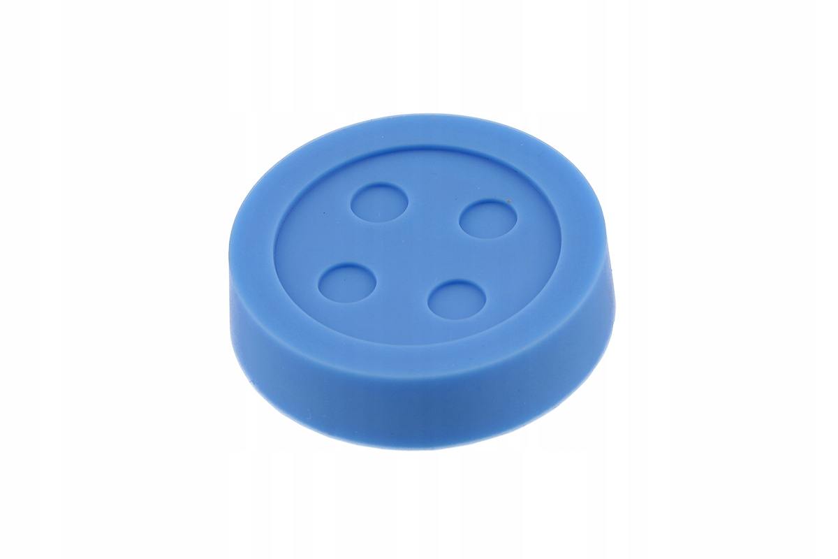 

Gałka meblowa dziecięca silikonowa Guzik niebieski