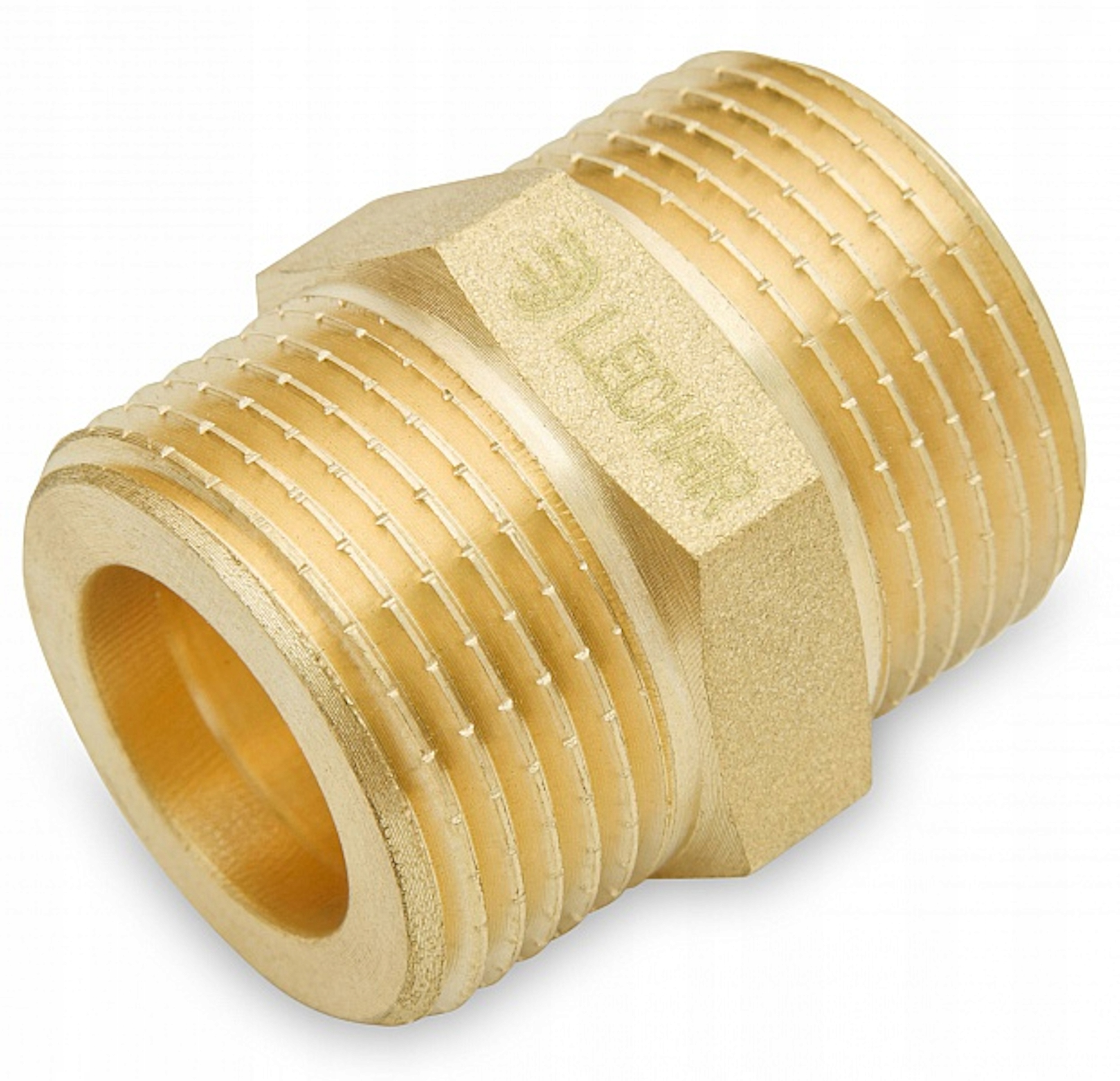 

Nypel Mosiężny 1/2 Wzmocniony Pod Uszczelkę Płaską