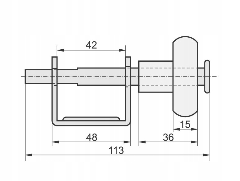 ROLKA DO BRAM UCHYLNYCH ELEMENT MONTAŻOWY Marka Kowal