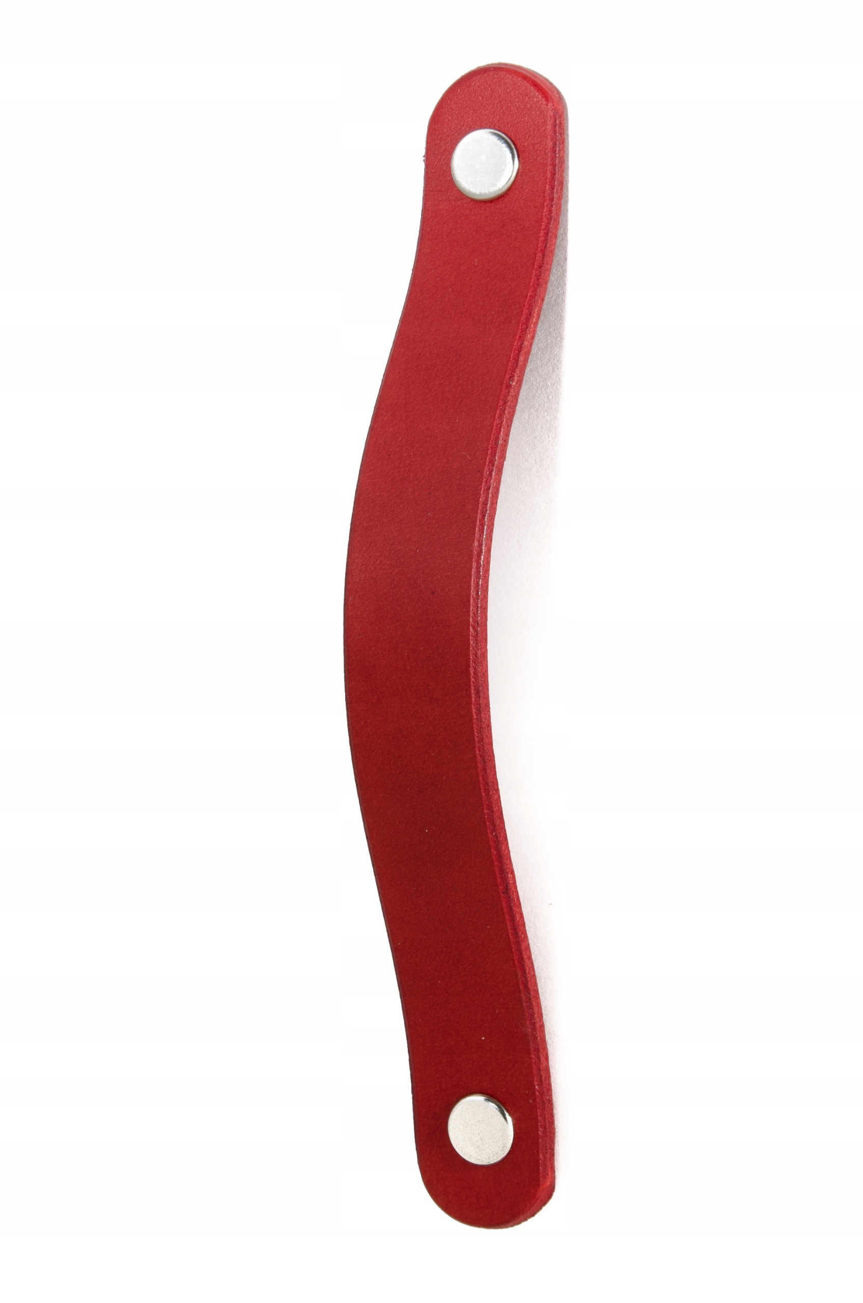 

Skórzany uchwyt meblowy Coloriso Red 96mm
