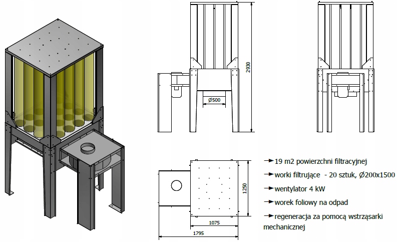 Stół szlifierski STS 30 1x3m Rodzaj inny