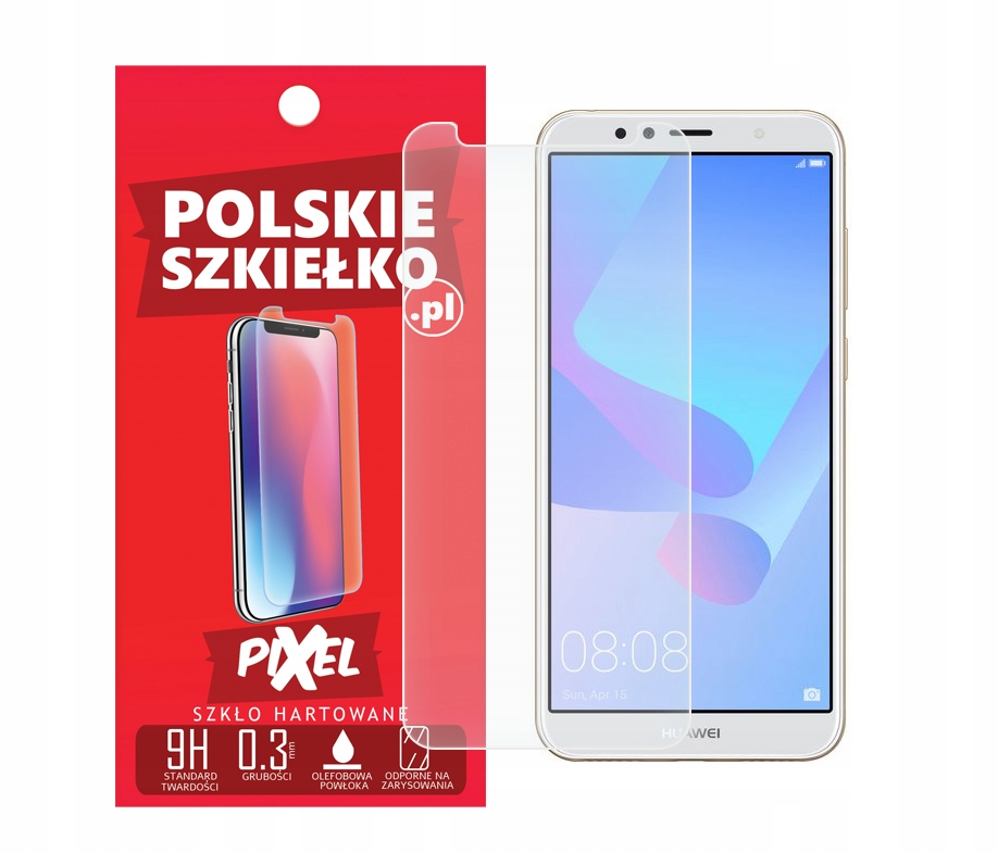 

Polskie Szkiełko Szkło Hartowane do Huawei Y6 2018