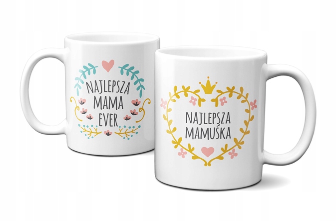 

Kubek Dzień Mamy Matki Dużo Wzorów