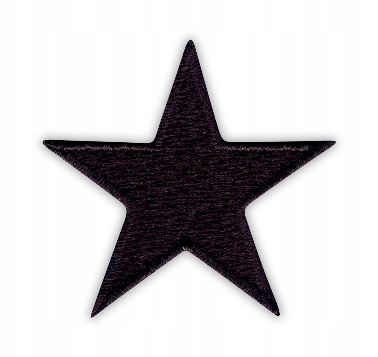 

Naszywka czarna Gwiazdka, gwiazda, star -haft-