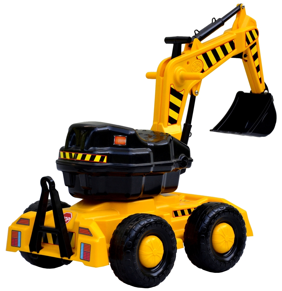 Jeździk, jeździdło, rowerek biegowy KOPARKA 360 Marka BJ Plastik