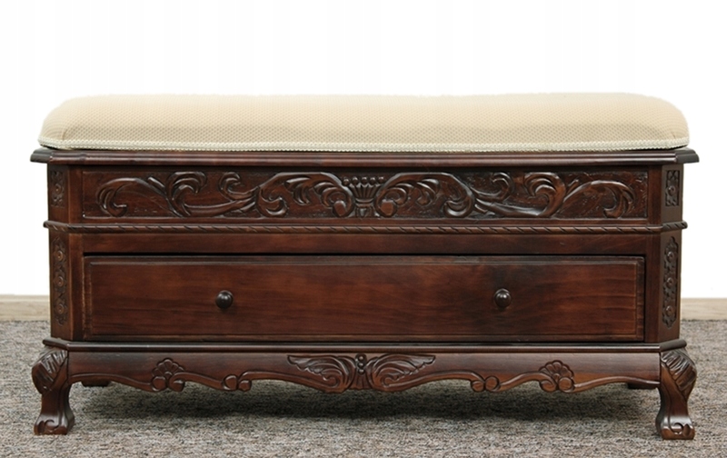 NOWA STYLOWA PUFA SKRZYNIA MEBLE KLASYCZNE Marka Polomeble