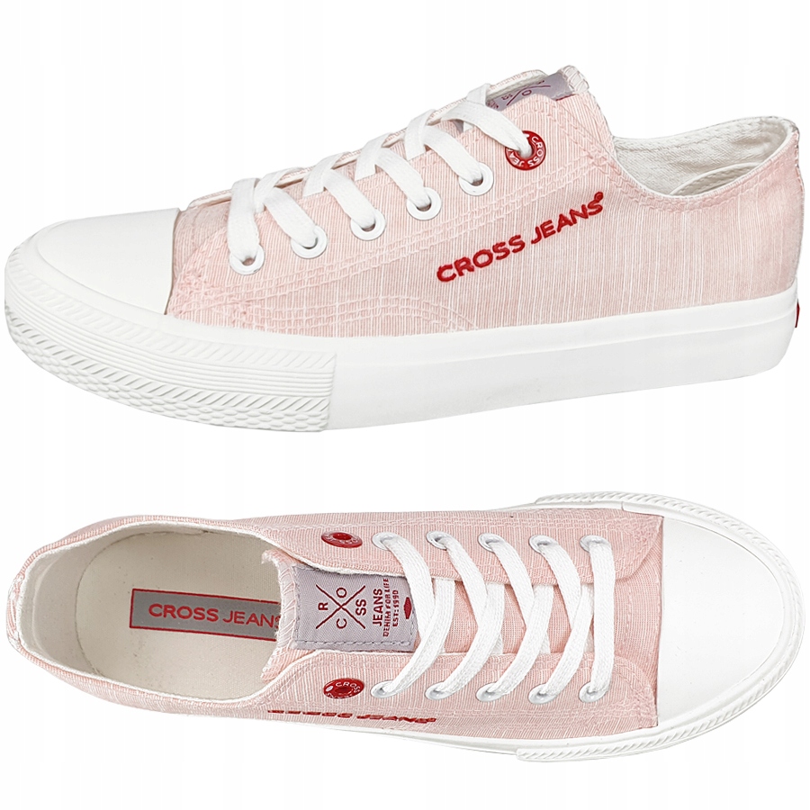 

Trampki Cross Jeans damskie różowe DD2R4056 37