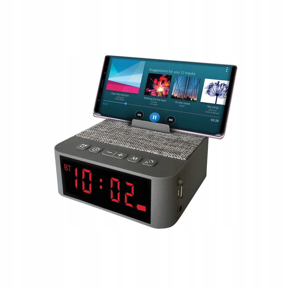 

Głośnik Z Radiem I Budzikiem MP3 3,5mm Aux Sd Usb