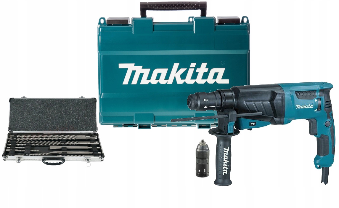 

Makita Młoto-wiertarka Z Opcją Kucia HR2630T+DŁUTA