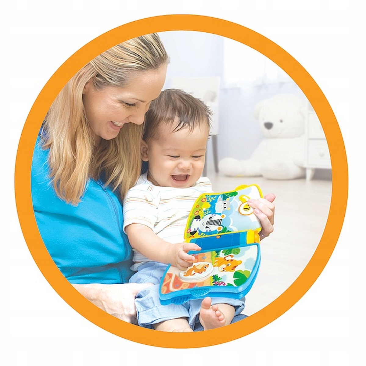 SMILY PLAY INTERAKTYWNA KSIĄŻECZKA DŻUNGLA malucha Marka Smily Play