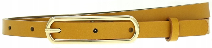 

Skórzany Damski Pasek Wąski Skóra 100% 1,5 cm
