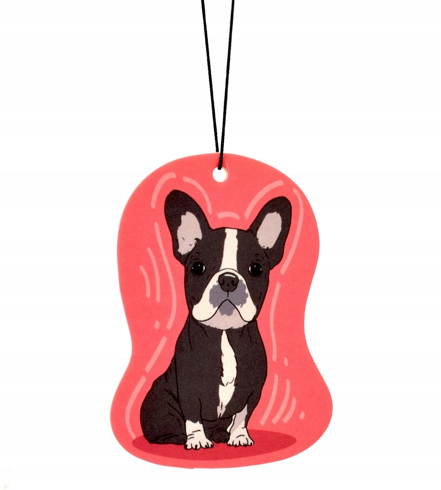 

Zawieszka zapachowa Buldog Francuski Bergamot
