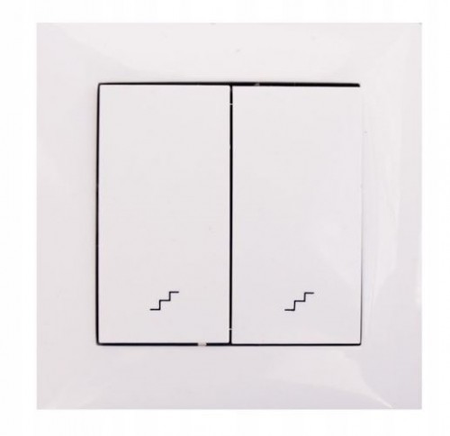 

Wesa Włącznik Schodowy Podwójny Łącznik WESA05