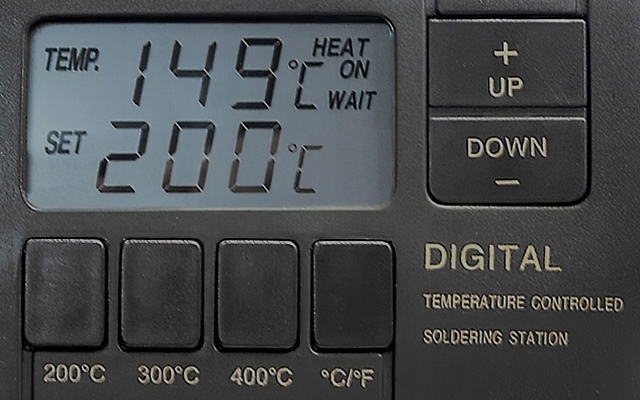 Stacja lutownicza LCD regul. temp. 150-450C ZD-937 Model ZD-937