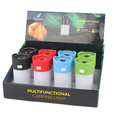 LAMPKA KEMPING LED TURYSTYCZNA OŚWIETLENIE NAMIOT Moc 3 W