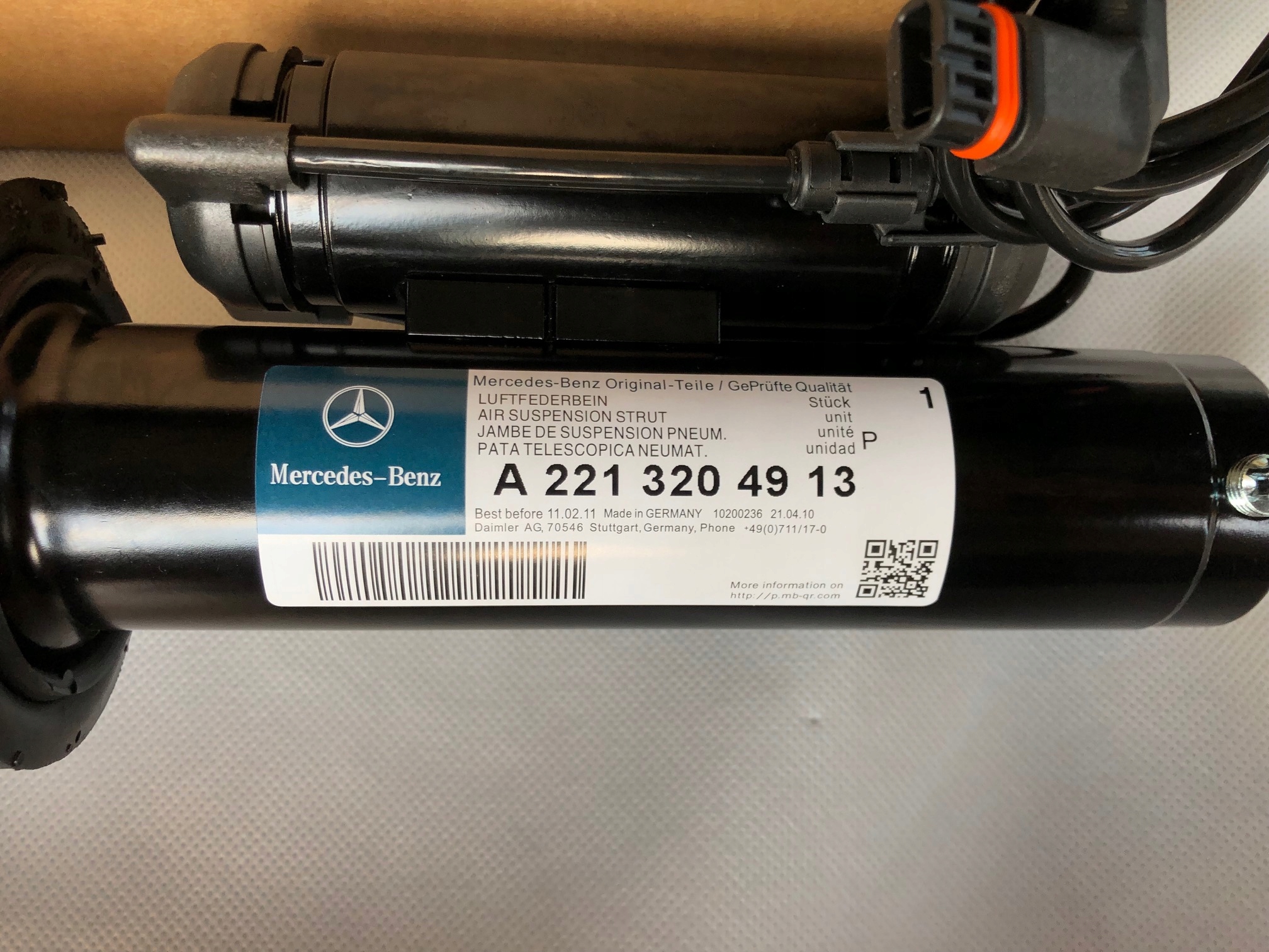 Mercedes S Klasa W221 Amortyzator Przód Oryginał Za 1249 Zł Z Luboń - Allegro.pl - (10712742051)