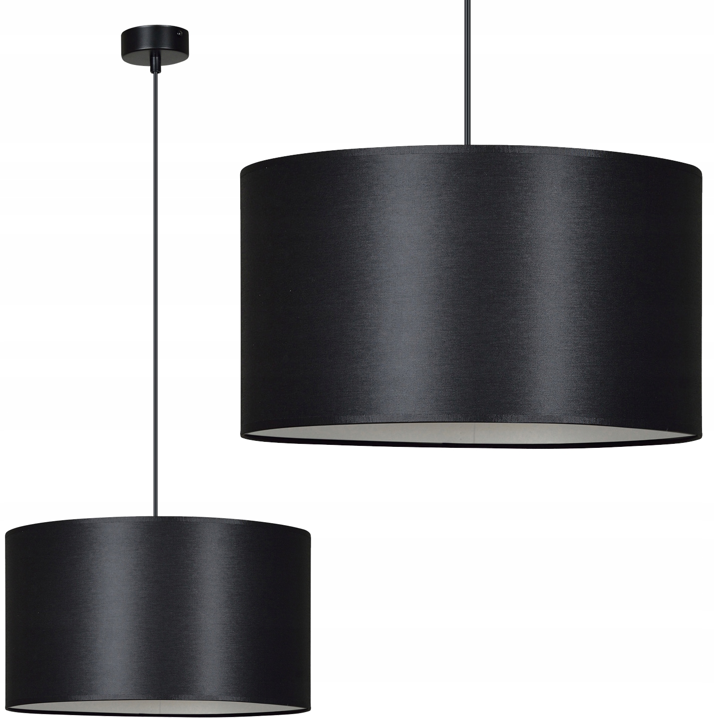 LAMPA WISZĄCA ABAŻUR MATERIAŁ ROTO LED od EMIBIG Liczba punktów światła 1