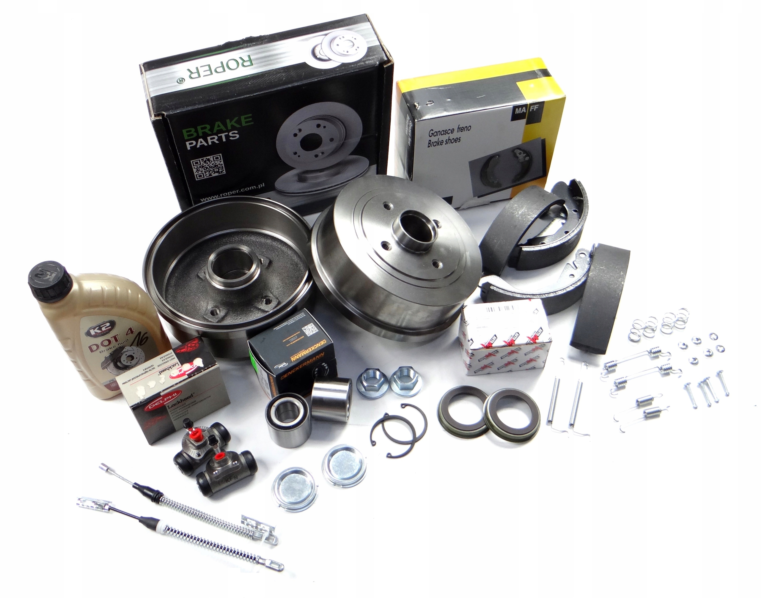 

Bębny Łożyska Szczęki Sprężynki Opel Corsa C Abs