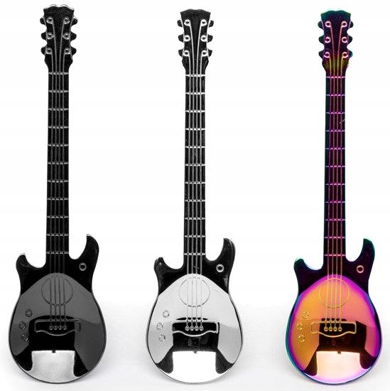 

Łyżeczki Muzyczne 3 szt/kpl do herbaty kawy Gitara