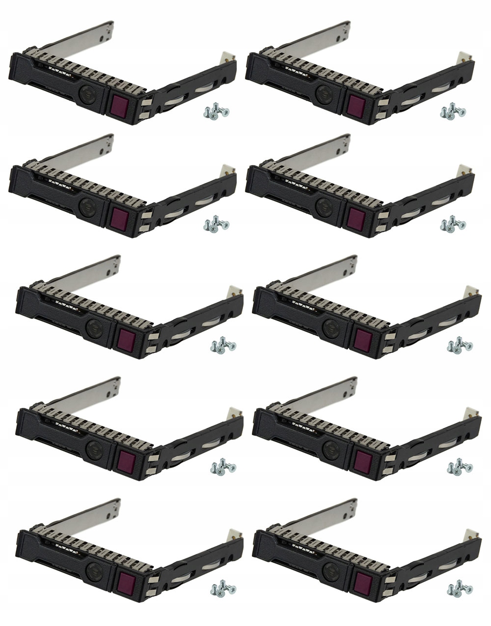 

10xHP 2.5'' Sas/sata 651687-001 Hp GEN8 GEN9 G8 G9