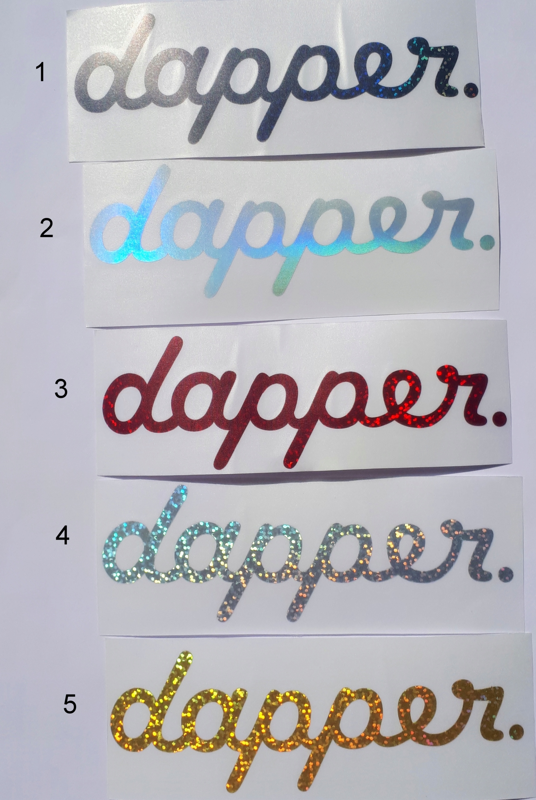 

Dapper naklejka hologram ,