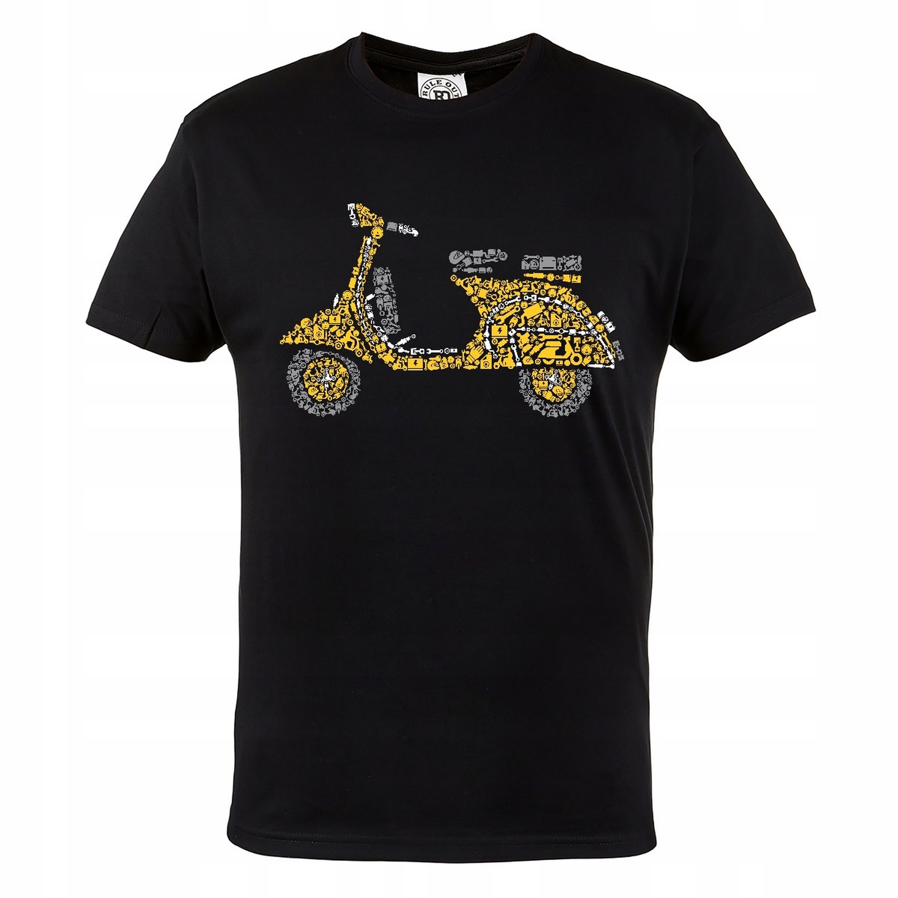 

Koszulka Męska Casual Skuter Motocycle Scooter 14