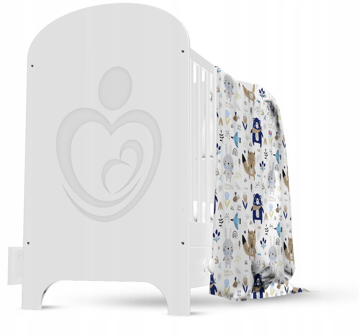 POŚCIEL DO ŁÓŻECZKA 120x60 DZIECIĘCA NIEMOWLĘCA 120X90 cm 2EL BABYMAM Długość kołdry 120 cm