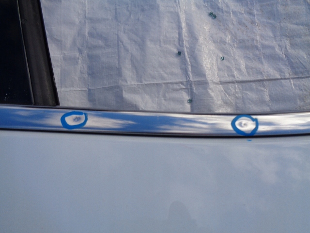 MEGANE IV DRZWI PRAWE TYLNE BEZ SZYBY DV369 Strona zabudowy tył - lewa