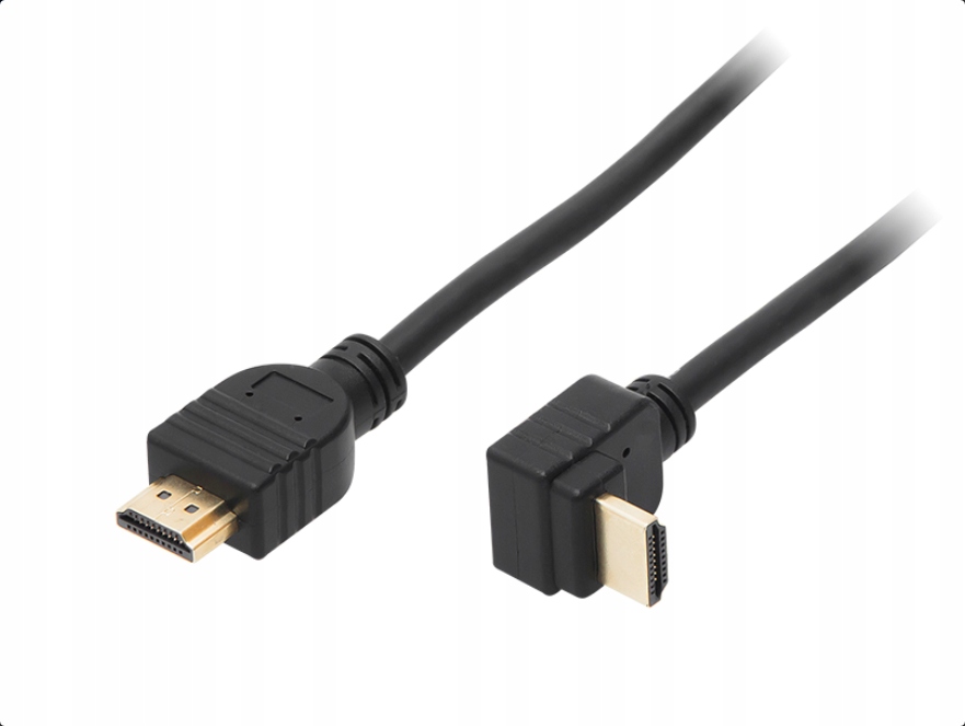 

Kabel Przyłącze Hdmi-hdmi Classic Kątowe 5m Wawa