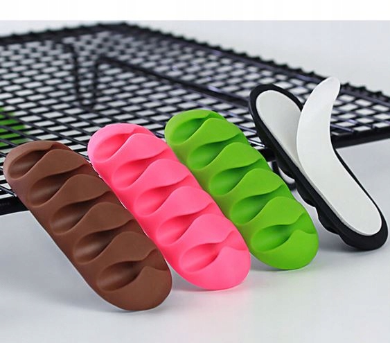 ORGANIZER DO PRZEWODÓW UCHWYT NA KABLE 5 MIEJSC Model Uniwersalny