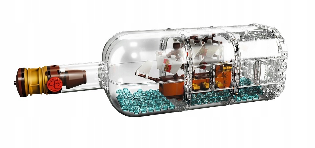 LEGO Ideas 21313 - Statek w butelce Marka LEGO