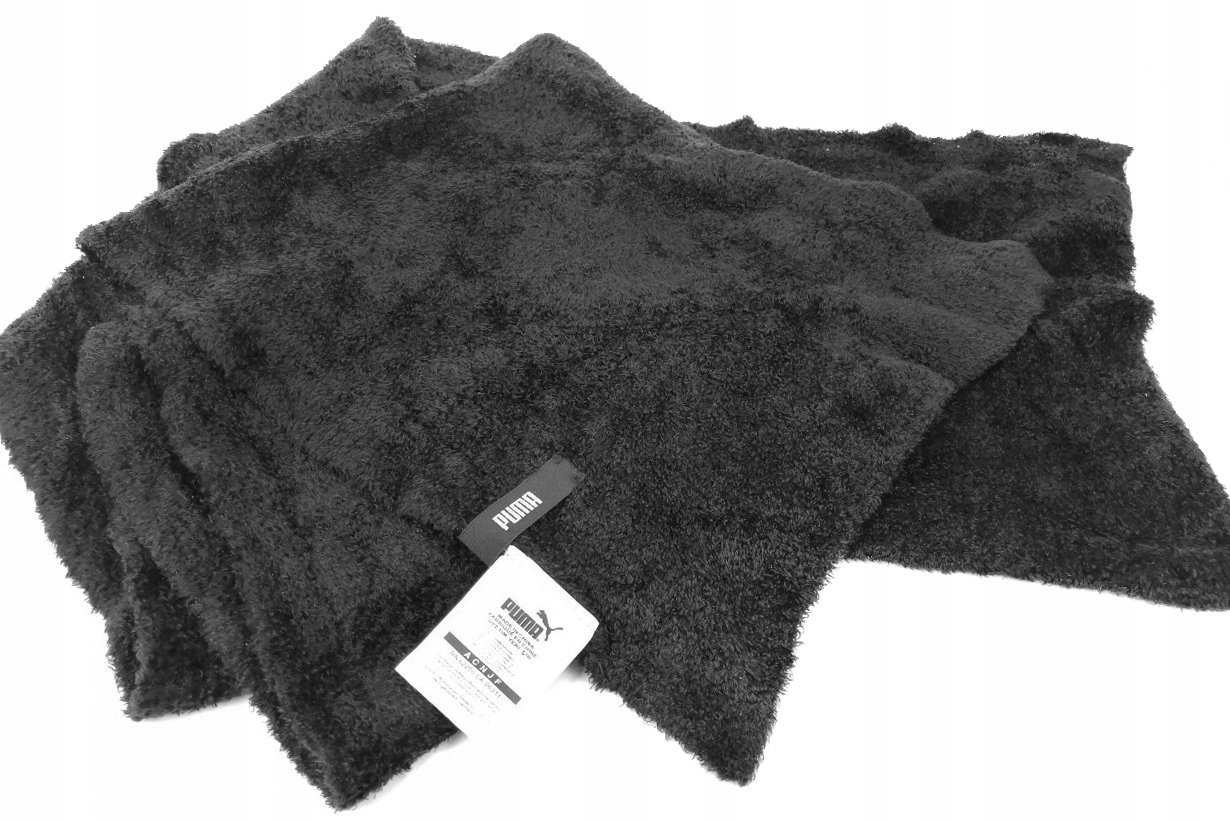 

Puma Big Fuzzy Scarf Szalik 64484N czarny 160 cm
